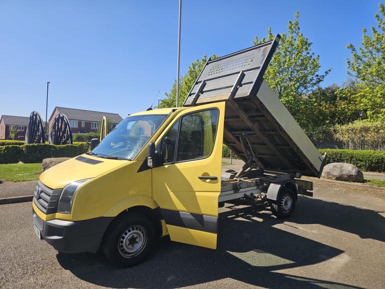 VOLKSWAGEN CRAFTER TIPPER 2.0 TDI 140PS 11 FT BED MOT 04/2027 ULEZ NO VAT 