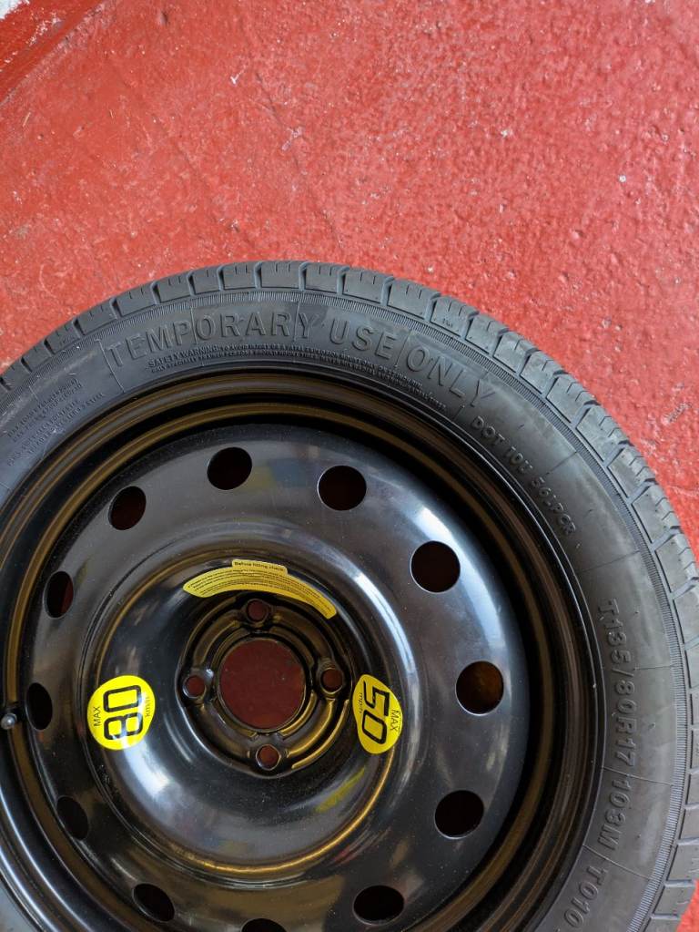Space saver spare Wheel and Tyre brand new 17"