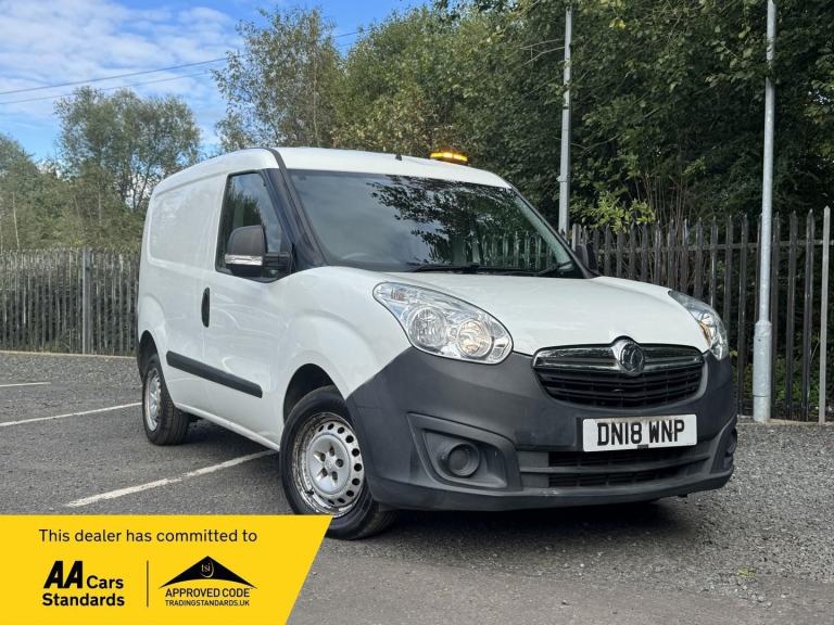 VAUXHALL COMBO 1.3 CDTi 2000 White Manual Diesel 2018