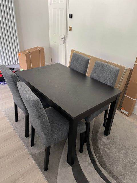 4 ikea Bergmund chair for £100