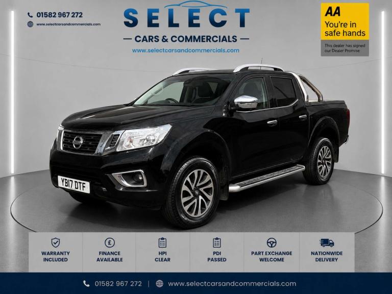 2017 Nissan Navara Double Cab Pick Up Tekna 2.3dCi 190 4WD PICK UP DIESEL Manual