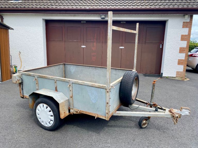6x4ft Car Trailer / Ladder Rack 