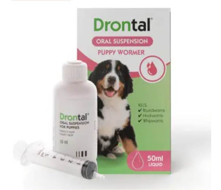 Drontol puppy wormer 
