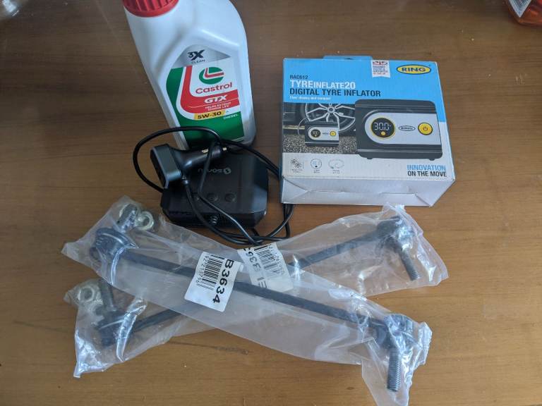 Various car accessories