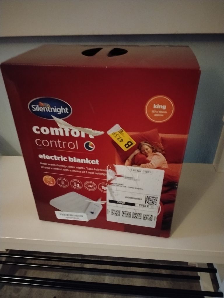 Brand new electric blanket