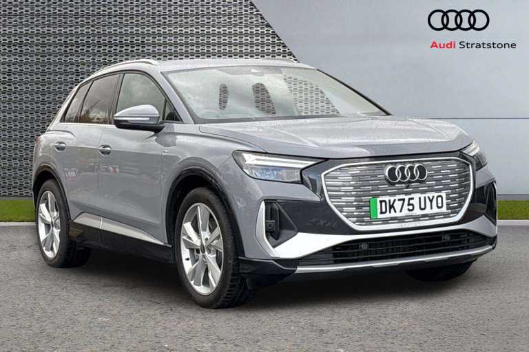 2025 Audi Q4 e-tron 150kW 40 63kWh S Line 5dr Auto [Leather] SUV Electric Automatic