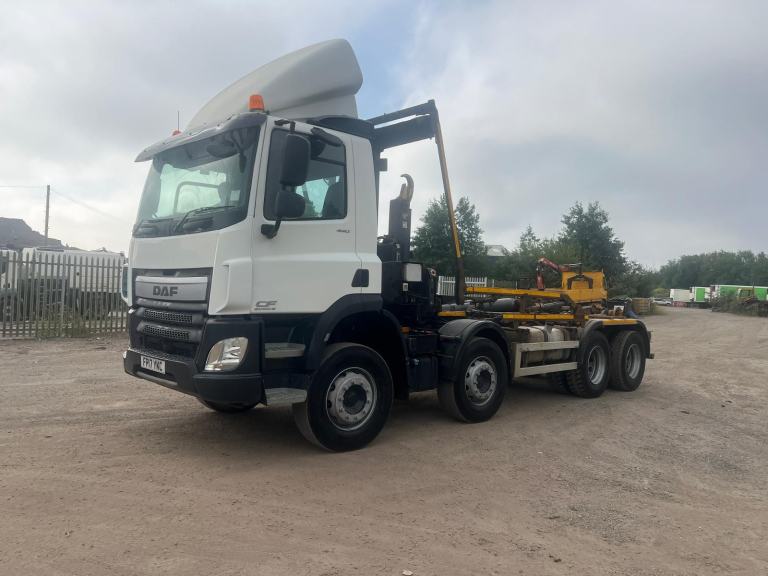 DAF TRUCKS CF 440 8x4 HOOKLOADER JULY MOT , WATCH VIDEO 
