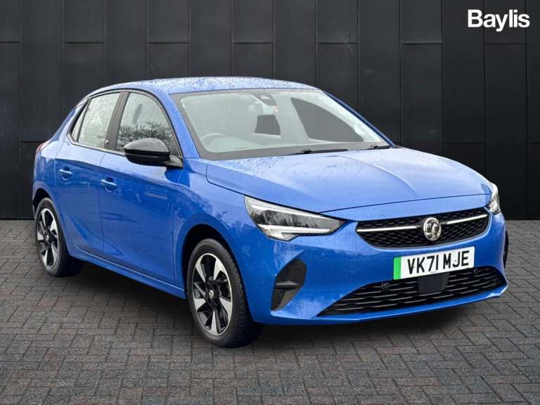 2021 Vauxhall Corsa Vauxhall Corsa Electric 50kWh SE Nav Auto 5dr (7.4Kw Charger) Hatchback Elect...