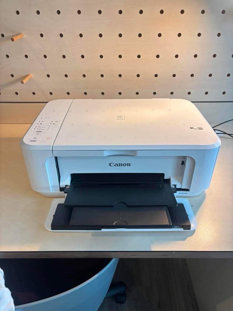 Canon Printer/Scanner - White, As good as new