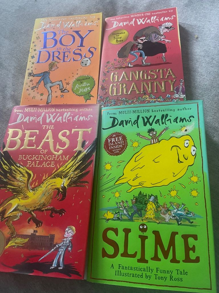 David Walliams Books Bundle – 4 Titles