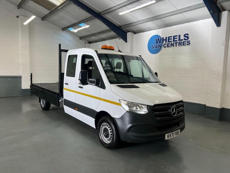 2021 Mercedes-Benz Sprinter 3.5t Progressive Crew Cab Tipper CHASSIS CAB DIESEL Manual