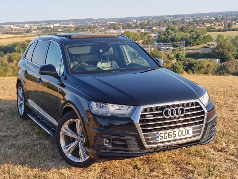  Audi Q7 3.0 TDI V6 S Line Quattro (272) Top Spec Panoramic Roof ADAS  Side steps Low miles 