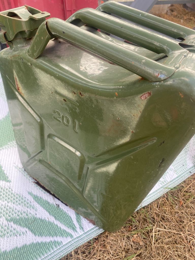 Fuel can jerry can 20l military 
