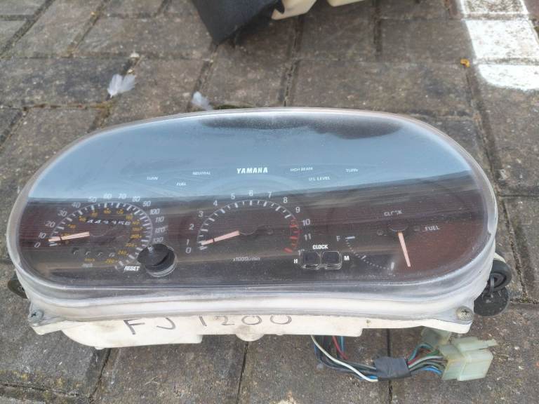 Yamaha Fj1200 1991 Clocks