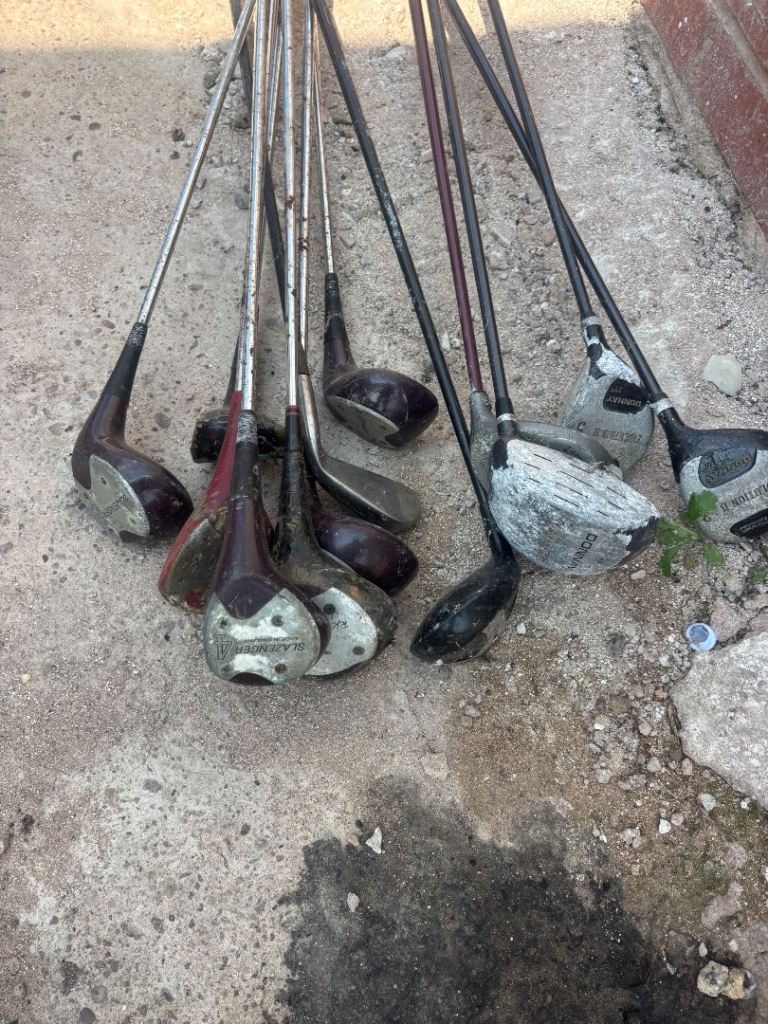 Job Lot of Golf Clubs - Donnay Drivers & Irons
