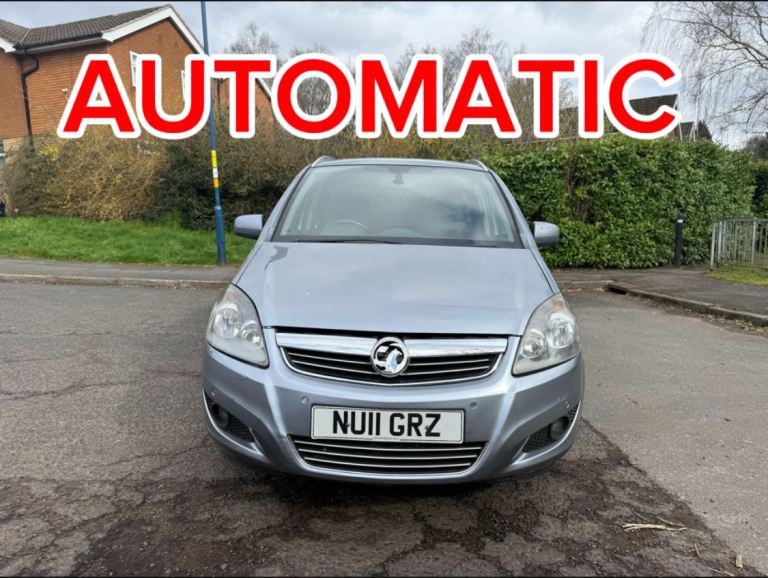 AUTOMATIC.Vauxhall, ZAFIRA, MPV, 2011, 1796 (cc), 5 doors