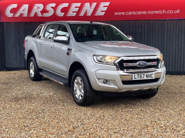 2017 Ford Ranger 2.2 TDCi Limited Super Cab Pickup 4WD Euro 5 4dr PICK UP Diesel Manual
