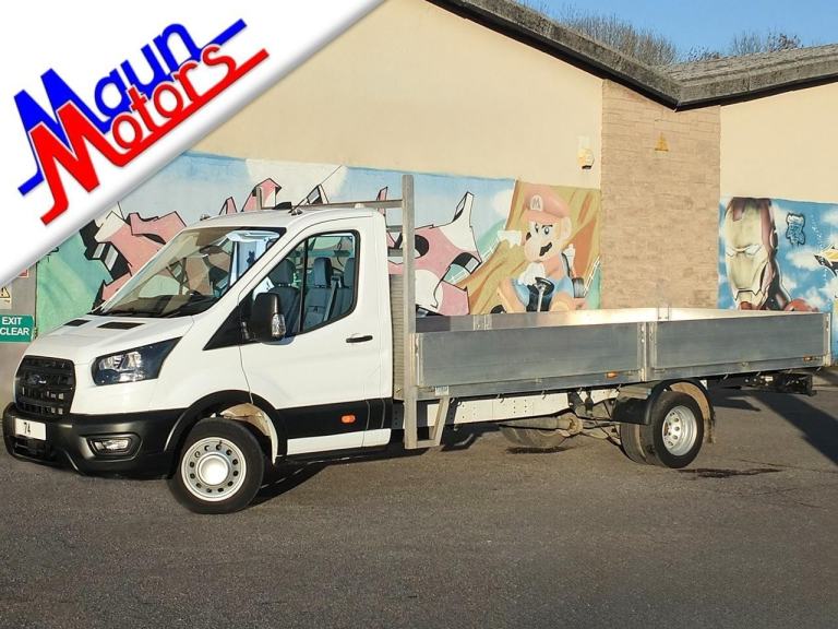 2024 "74" Ford Transit T350 EcoBlue 130PS L5 17 foot XL DROPSIDE with AIR CON