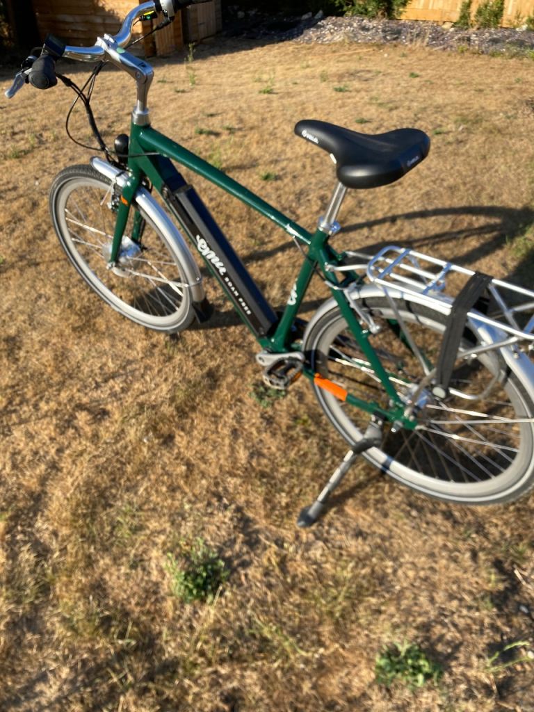 Emu Electric City Bike – Dark Green, Very Good Condition
