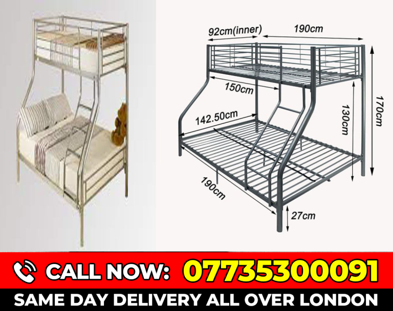 -Achuy--Single - double - bunk bed and mattress