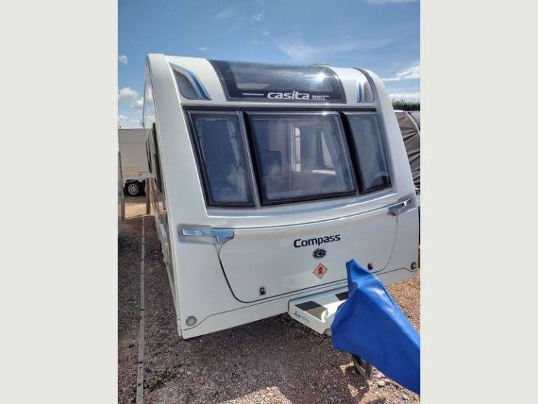 Touring caravan - Compass Casita 554 - 2018 - 4 berth fixed bed  