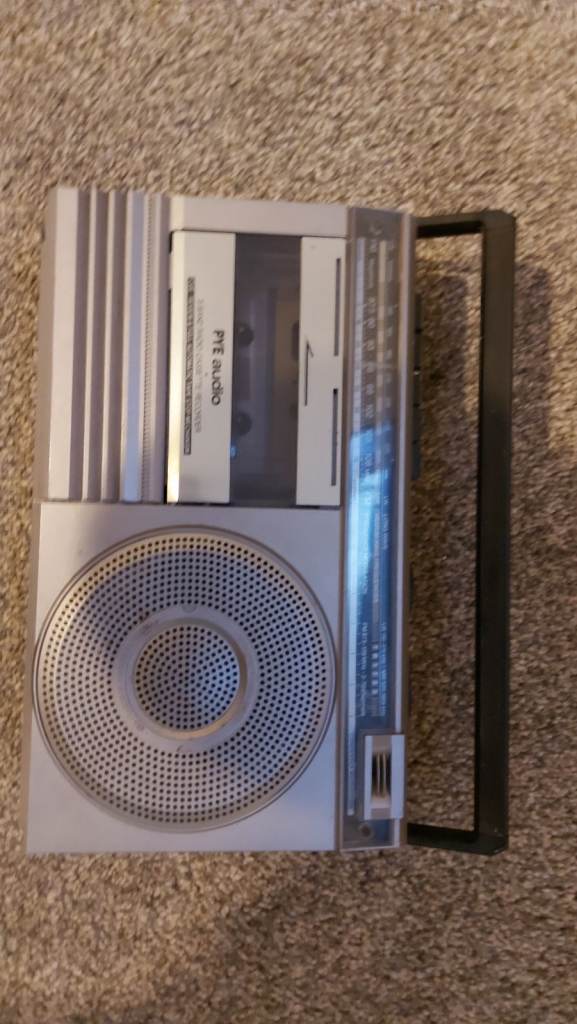 PYE AUDIO 3 BAND RADIO CASSETTE RECORDER 