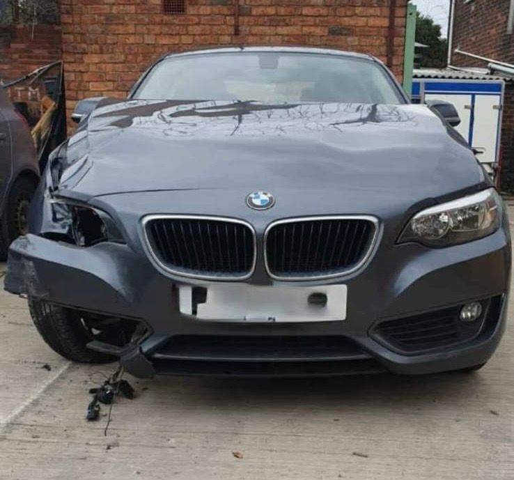 BMW 218i- 2017 - Petrol -  Accident Damage -BREAKING - PARTS AVAILABLE 