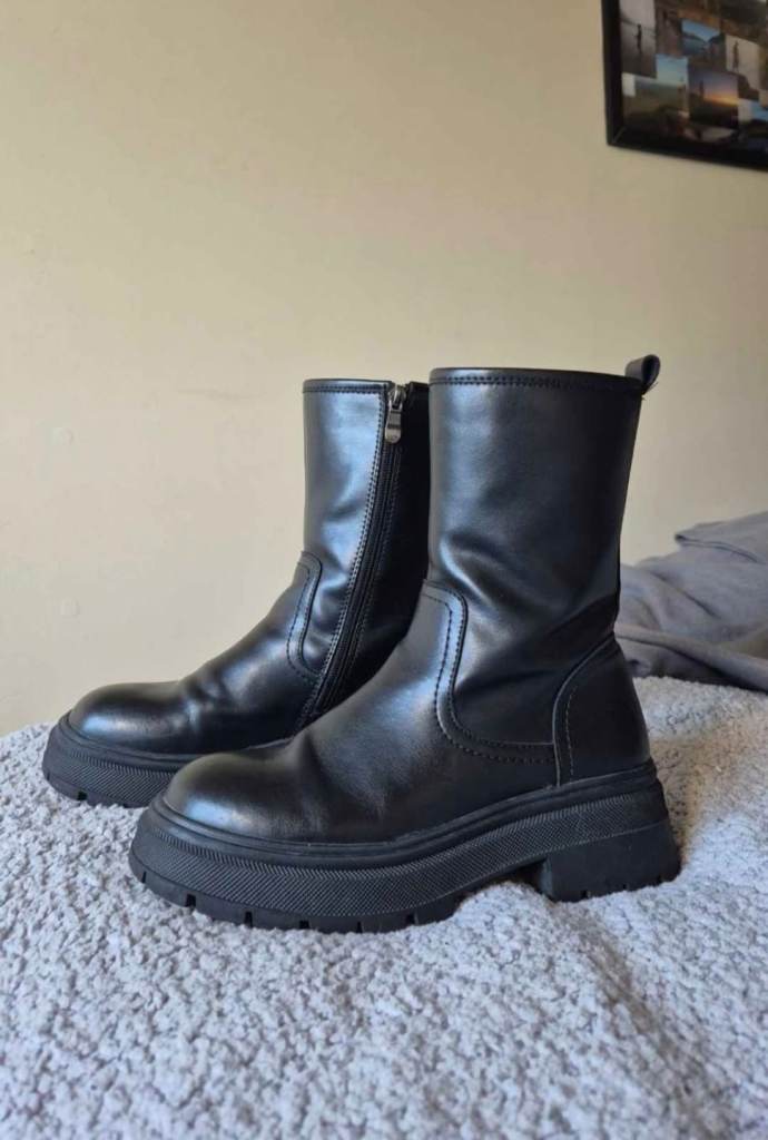 Real Leather Boots UK 4