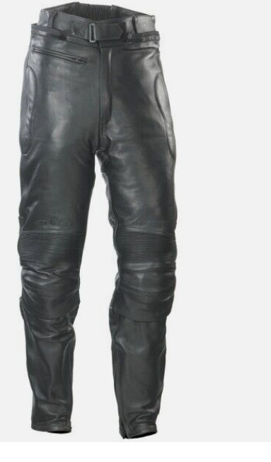 Spada Ladies Leather Road Motorcycle Trousers. Black - UK 10