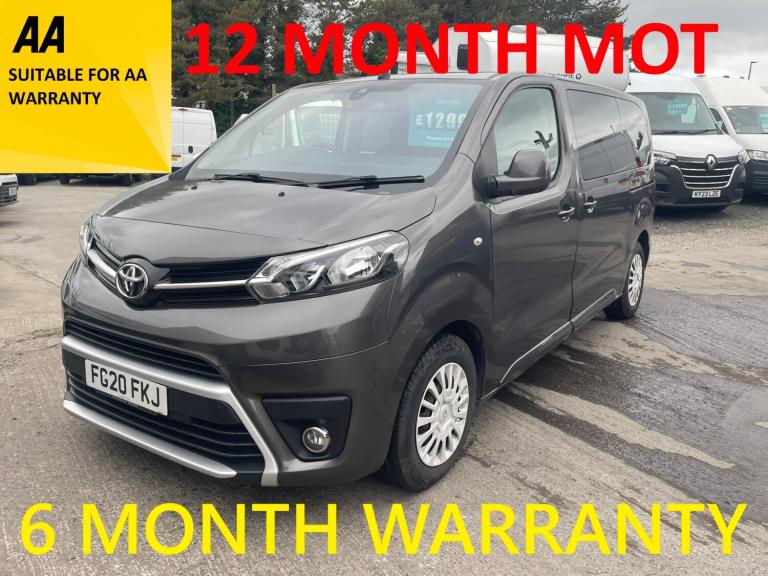 2020 Toyota PROACE CITY Verso 1.5D Shuttle Medium 5dr MPV Diesel Manual