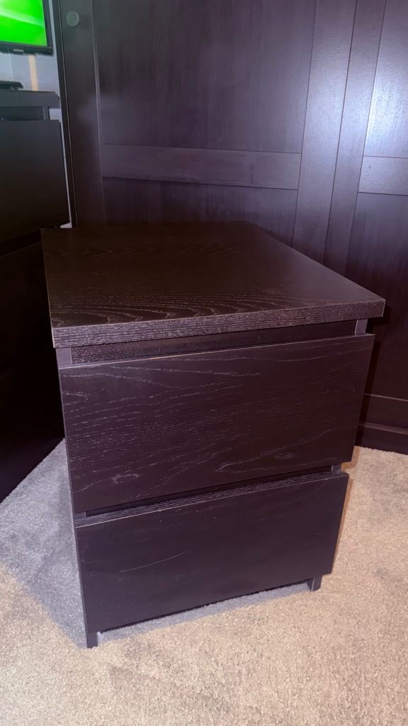 IKEA MALM Chest of 2 drawers x2 