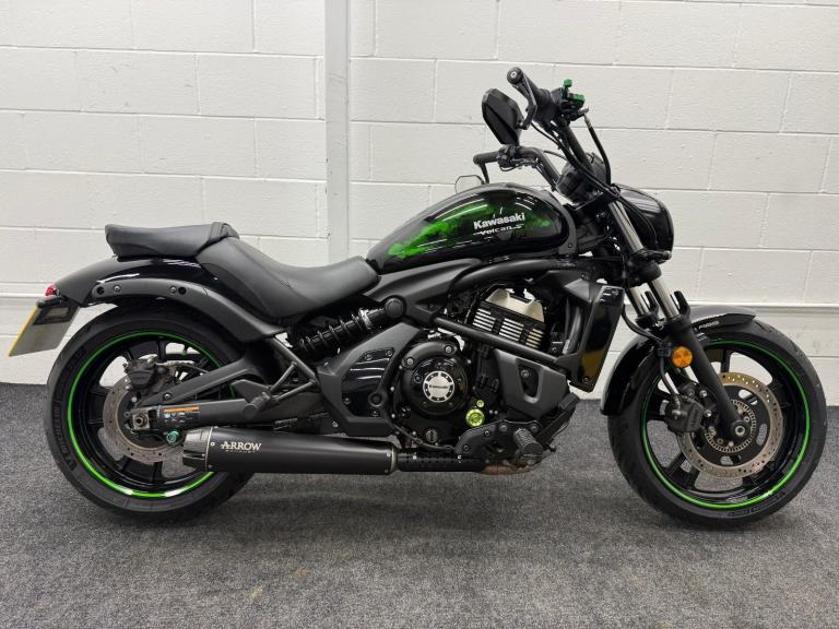 KAWASAKI VULCAN 650 S ABS ** 12 Months MOT - Arrow Exhuast - 2 Keys **