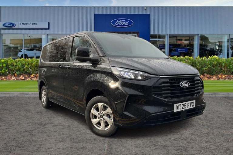2025 Ford Transit Custom 2.0 EcoBlue 136ps H1 Double Cab Van Limited Auto PANEL VAN DIESEL Automatic
