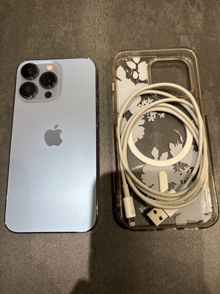 iPhone 13 Pro sierra blue unlocked 128gb