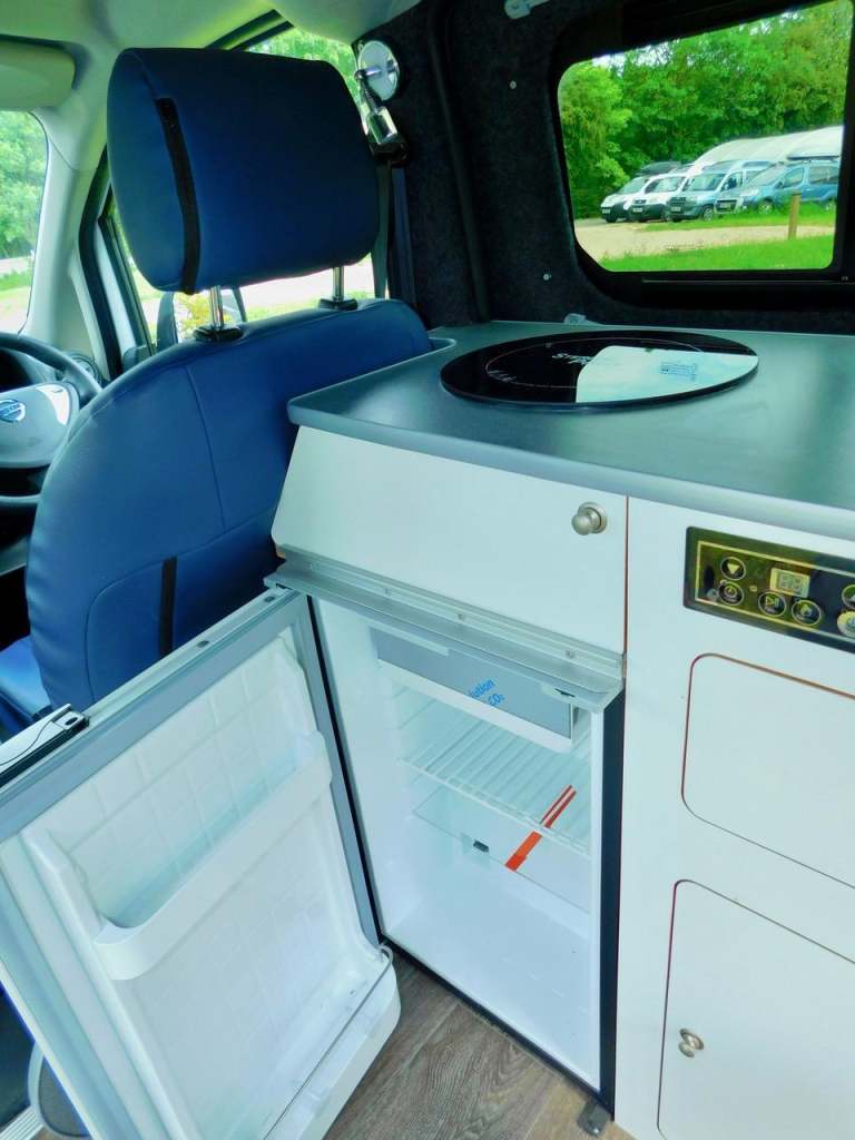 Sussex Campervans Nissan EV200 AUTOMATIC 2 to 3 Berth All Electric Campervan.