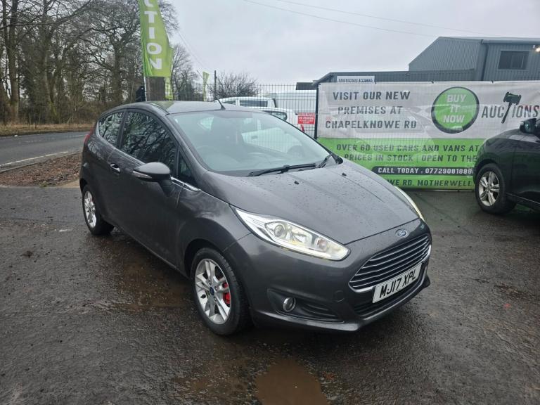 2017 Ford Fiesta 1.25 82 Zetec 3dr HATCHBACK Petrol Manual