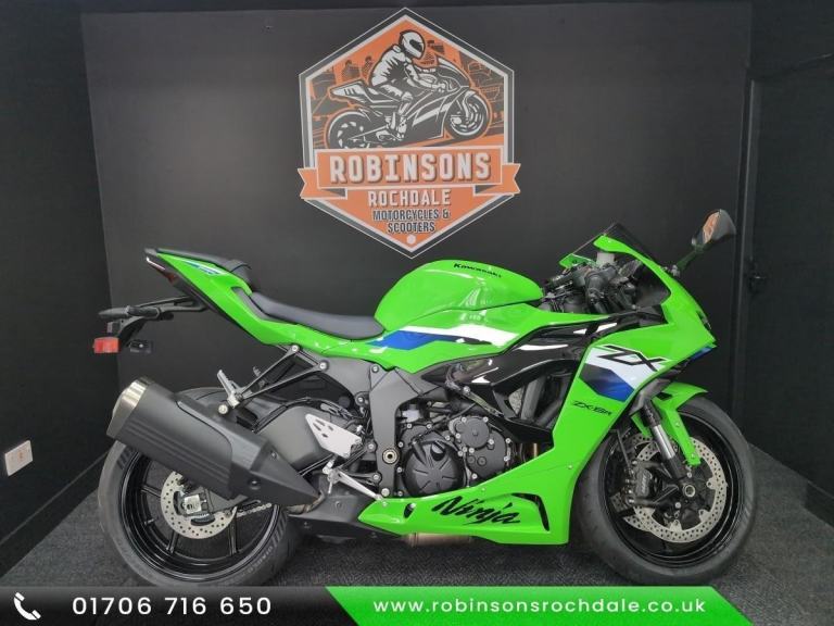 2026 Kawasaki Ninja ZX-6R 4 Year Kawasaki Warranty
