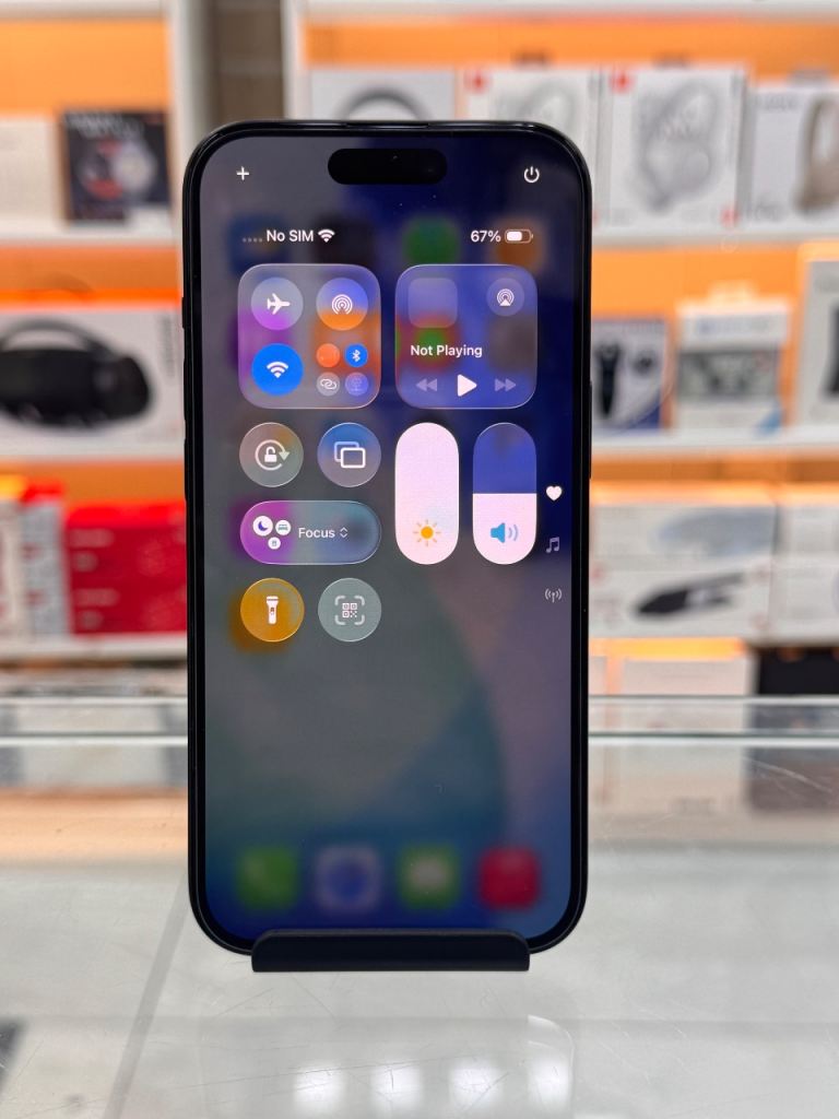 iPhone 15 128GB Black Titanium With Warranty 