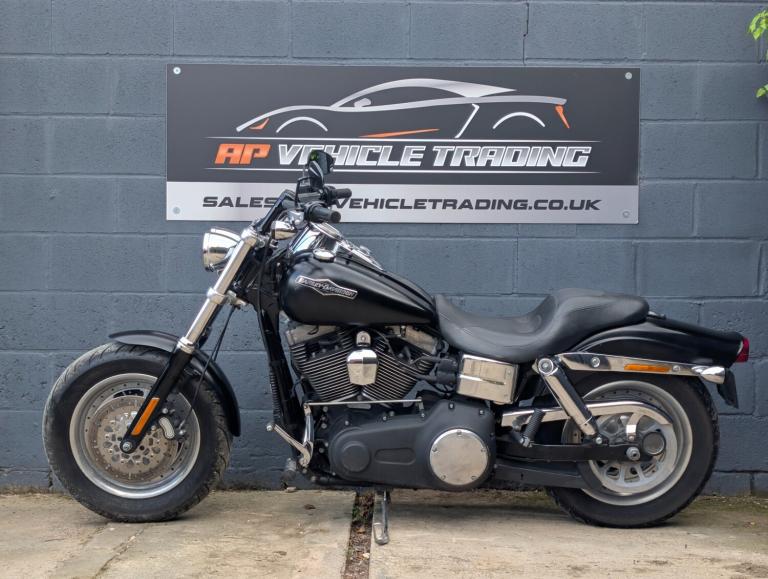 2011 Harley-Davidson DYNA FAT BOB FXDF Vivid Black (08MY)  Petrol Manual