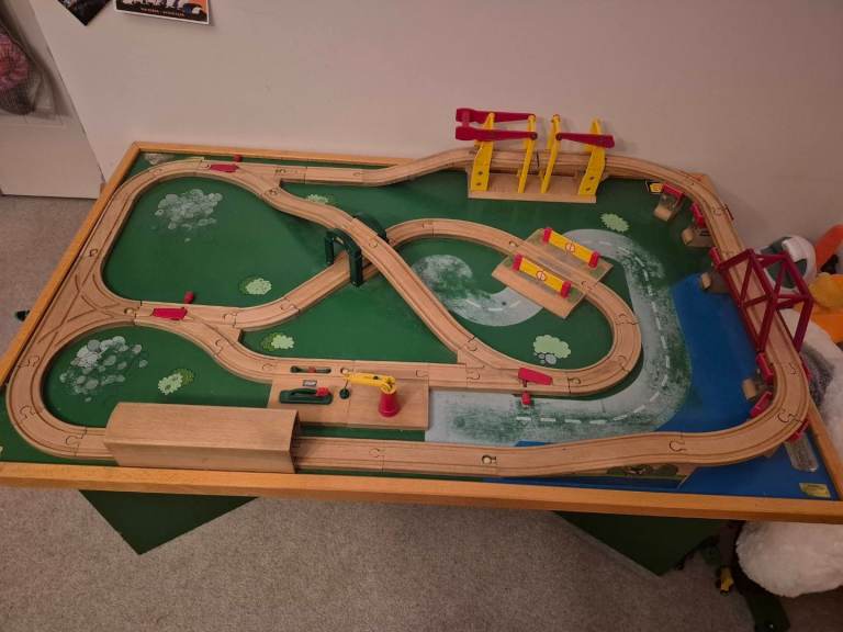 Brio train table 