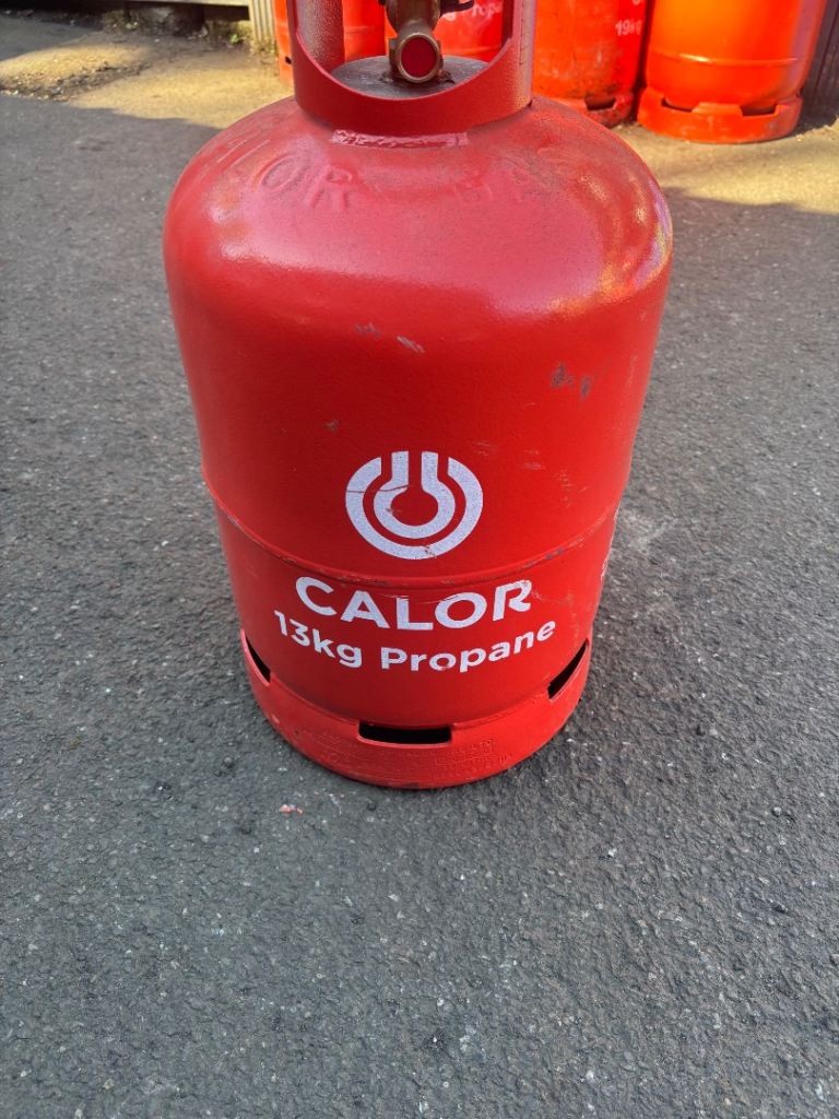 Empty 13kg calor gas bottle