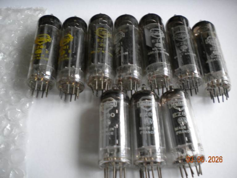 RECTIFIER TUBES - Mullard