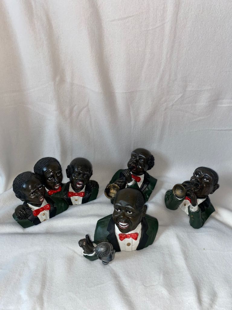 Four 'Singing' Jazz Musician Figurines - Decorative