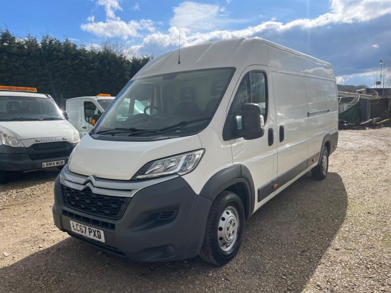2017 Citroen Relay 35 HEAVY L4H2 ENTERPRISE SPARES OR REPAIR RUNS AND DRIVES Panel Van Diesel Manual
