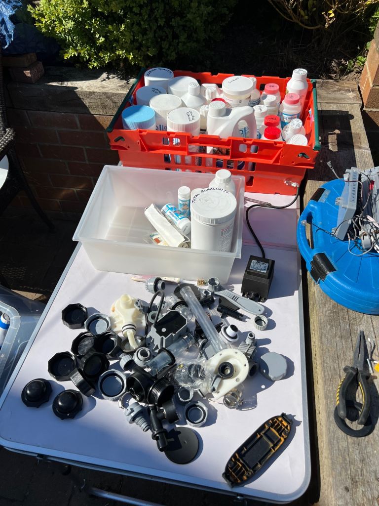 Lay z spa hot tub accessories - chemicals - filters connectors - cup holders - spare parts