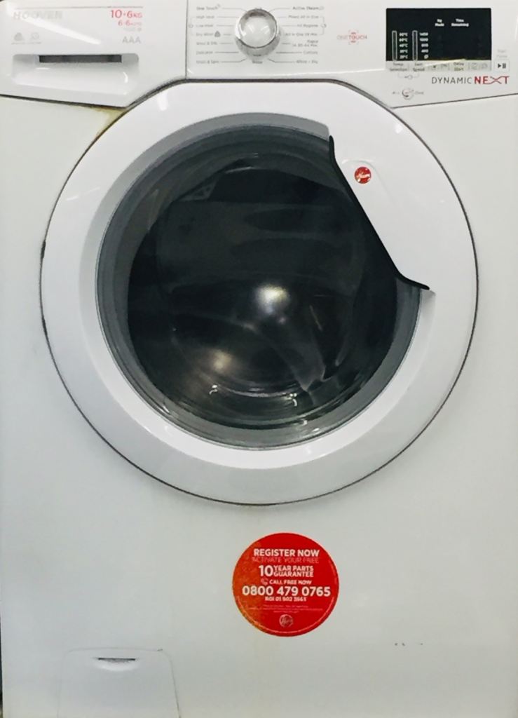 🚚 hoover 10KG wash & 6KG dry washer dryer can deliver £139
