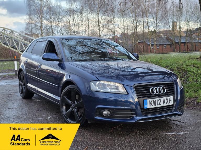 2012 Audi A3 2.0 TDI 170 Black Edition 5dr [Start Stop] HATCHBACK Diesel Manual