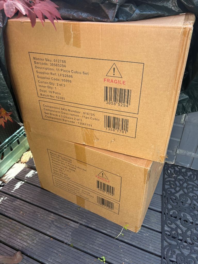11 piece garden Furniture set