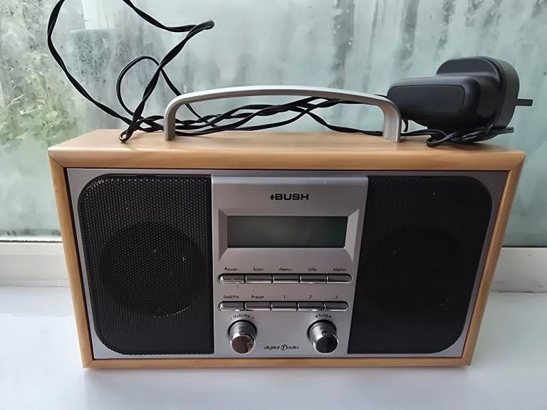 BUSH DAB Radio with Wooden Casing