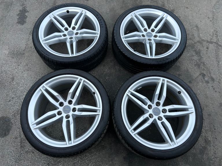 Audi a4 s line 19inch alloy wheels 5x112